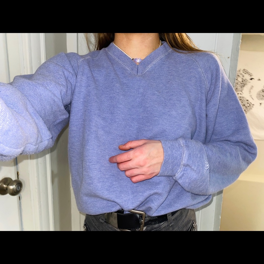 Adidas lavender/lilac crewneck sweatshirt (:
